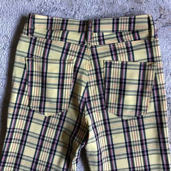 Yellow Plaid Trousers - Picture 5 of 5